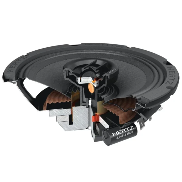 Difuzoare Auto Hertz SPL Show SX 165 Neo set coaxial 2 cai, 165mm, 100W RMS, 4, set 2 difuzoare - imagine 3