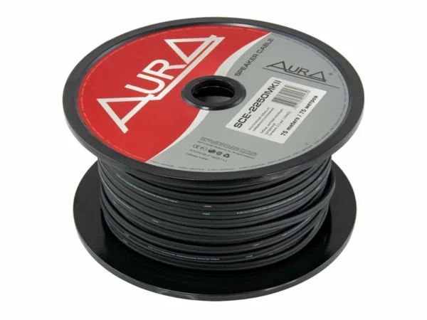 Cablu boxe Aura SCE 2250 MKII, Metru Liniar / Rola 75m, 2x2,5mm2 (14AWG) - imagine 1