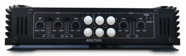Amplificator auto Avatar ABR 360.4, 4 canale, 360W - imagine 2