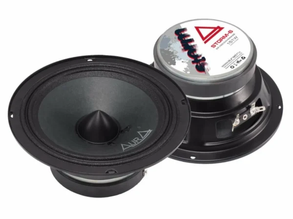 Difuzoare auto Aura Storm 6, set 2 difuzoare, 165mm, 61W RMS - imagine 1