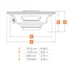 Difuzoare Auto Hertz SPL Show SX 165 Neo set coaxial 2 cai, 165mm, 100W RMS, 4, set 2 difuzoare - imagine 5