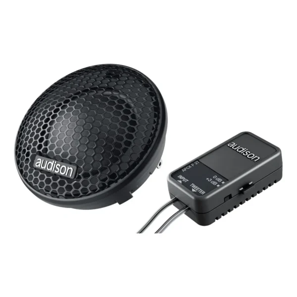 Tweeter auto Audison Prima AP 1P set componente, 29mm, 150W, 8, set 2 tweetere + 2 crossovere - imagine 1