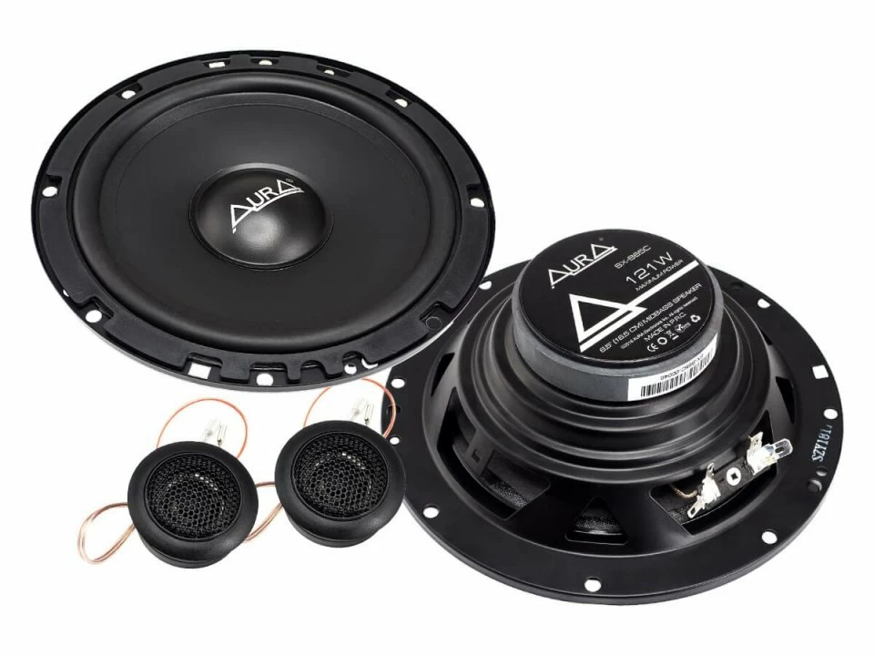 eeae_difuzoare_auto_sistem_aura_sx_b65c_soundhouse_1280x720.webp Difuzoare auto Aura SX B65C, set sistem 2 cai,165mm, 61W RMS - imagine 1