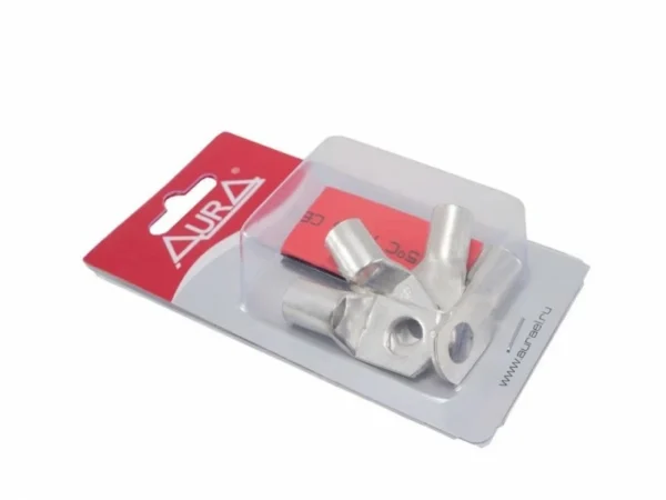 Inel terminal AURA ACN R518/4 , 50mm2 (0AWG), 4buc/set - imagine 2